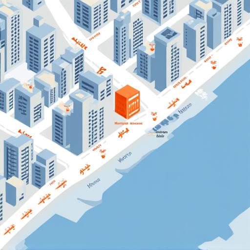 海洋熱横浜オフィスの地図